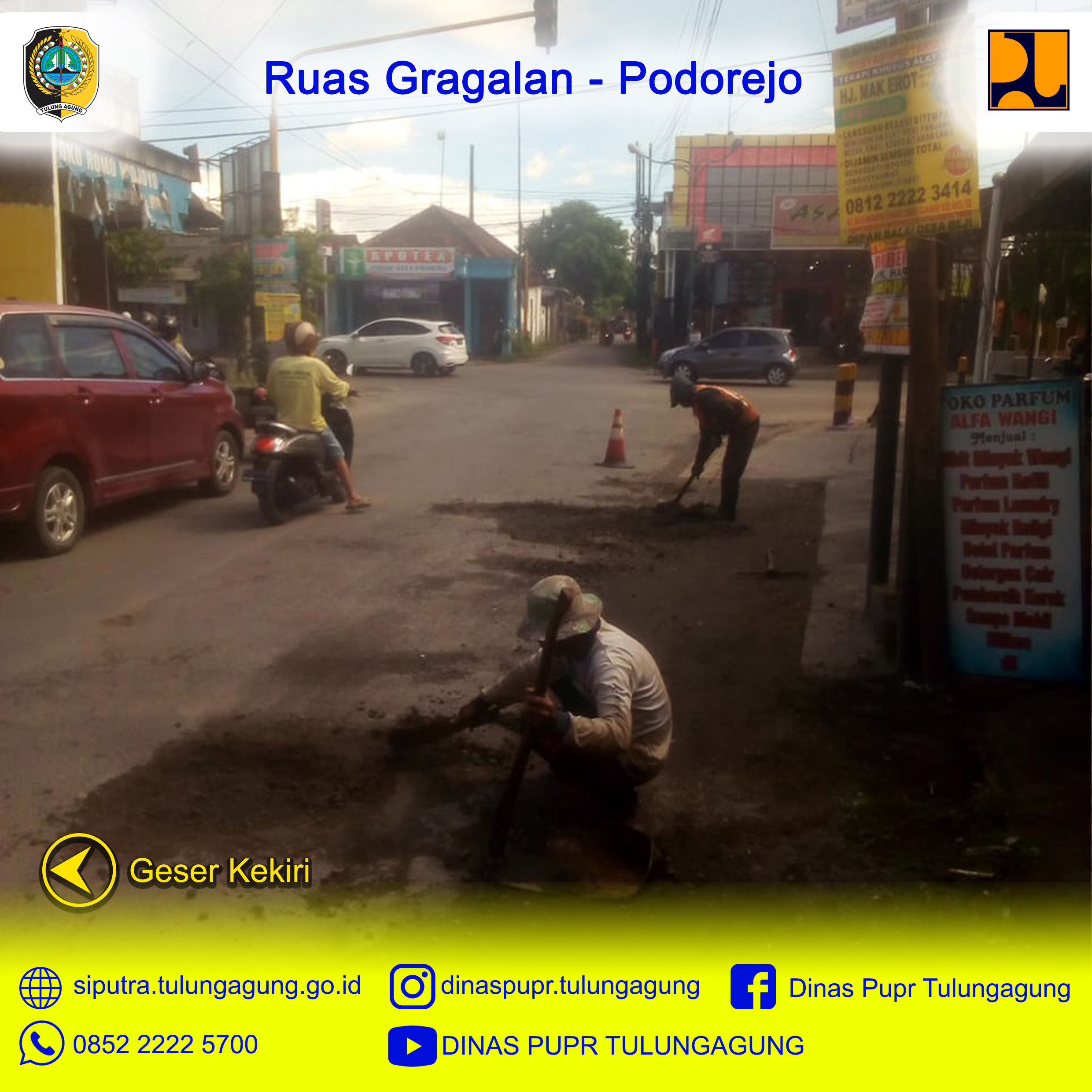 PErbaikan Jalan Ruas Jalan Gragalan- Podorejo